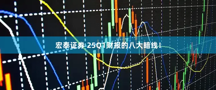 宏泰证券 25Q1财报的八大暗线！