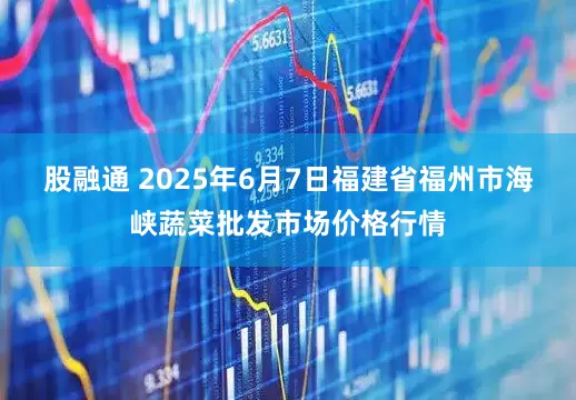 股融通 2025年6月7日福建省福州市海峡蔬菜批发市场价格行情